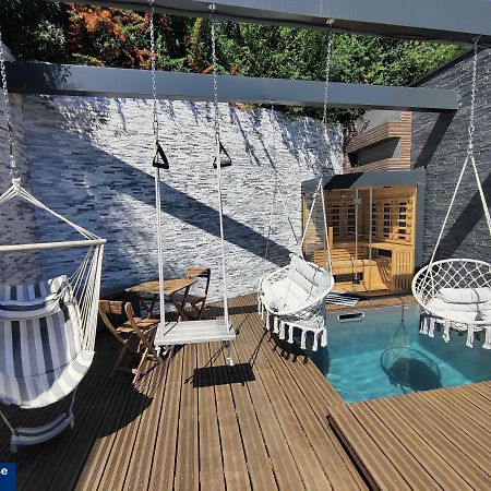 Sky House Agen Logement détente avec Spa Jacuzzi Sauna Hammam Exterior foto
